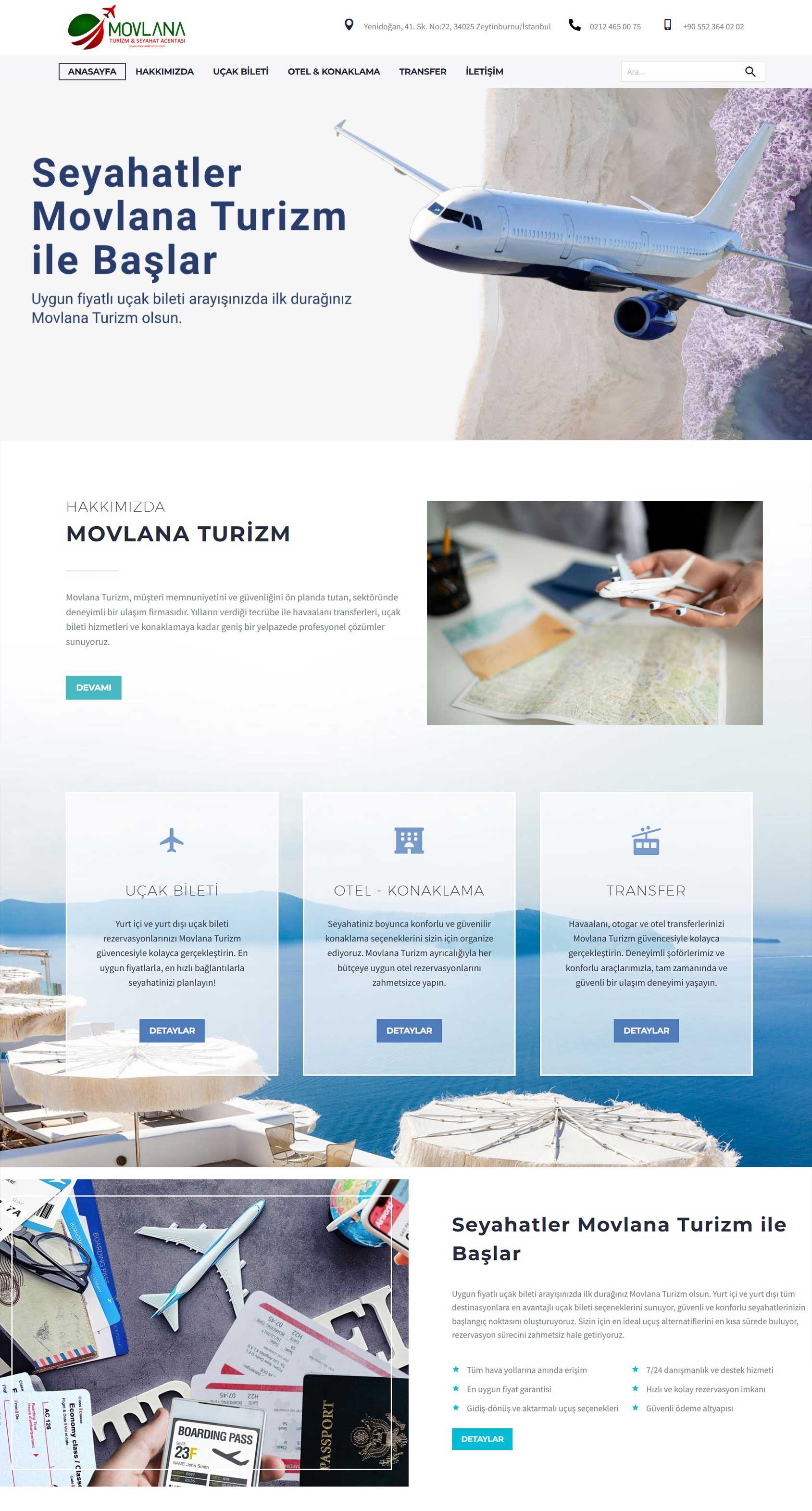 Movlana Turizm - HomePage